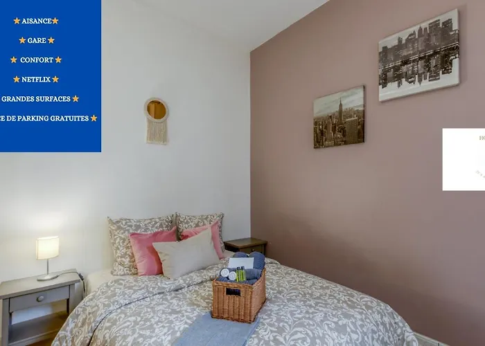 Aisance•confort•gare•netflix Appartement Grenoble